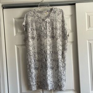 C&C California Monochrome Snake Print Top